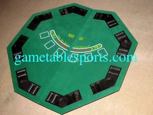 China Promotional Folding Poker Table Top Easy Carry Poker Table Covers Tops With Carry Bag supplier