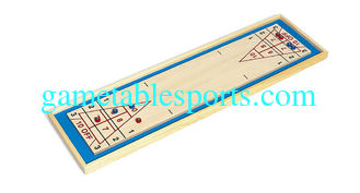 China Easy Move Tabletop Shuffleboard Game Table 3.5 FT Mini Shuffleboard Table For Kids Play supplier