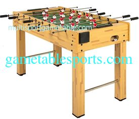 China 4FT Soccer Game Table Wood Football Table MDF Table Soccer Steel Play Rods supplier