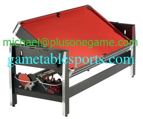 China Manufacturer 84&quot; Swivel Table 3 In 1 Combination Game Table Air Hockey Pool Table Tennis Table supplier