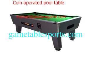 China Manufacturer Coin Operated Pool Table 8' Wood Pay Pool Table with Wool Felt playing court supplier