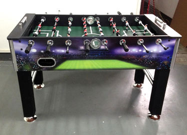 Kiker Match Football Game Table Comfortable Soft Hand Grip With Chromed Parts supplier