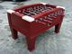 Red Wood Painted Heavy Duty Football Table 5FT For Outdoor Entertainment supplier