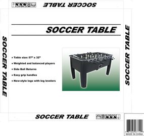 Indoor Sports Wooden Soccer Table , 57" Football Game Table For Entertainment supplier