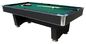 Dark Green 8FT Heavy Duty Pool Table Chromed Metal Corner For Teenages Playing supplier