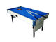 Promotional 6 Ft Billiard Table , Bar Size Pool Table With Folding Leg Ball Return supplier