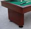 Attractive Billiards Game Table Solid Wood Full Size Pool Table For Tournament supplier