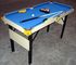 Folding Mini Snooker Game Table , PlusOne Sports Pool Billiard Table For Kids Fun supplier