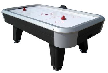 White Ice Air Hockey Table , Wood MDF 7FT Air Hockey Table With High Velocity Motor supplier