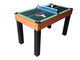 Fashionable Multi Game Table Wood Billiard 10 In 1 Game Table For 2 / 4 Players supplier