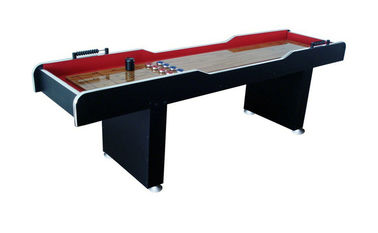 Indoor 108 Inches Shuffleboard Game Table MDF PVC Laminate For Adult Club supplier