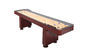 Deluxe 108 Inches Shuffle Game Table Solid Wood Material With Cabinet supplier