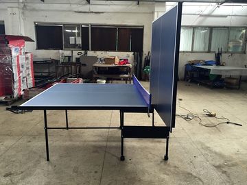 Painting 108 Inches Folding Table Tennis Table Wood Competition Ping Pong Table supplier