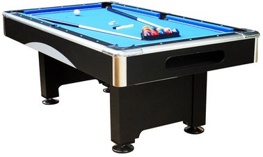 Chromed coner 7 FT Electronic Billiard Table with Flash and Busic wood pool table supplier