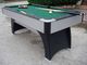 Solid MDF Modern 6 Foot Pool Table , Indoor Family Professional Billiards Table supplier